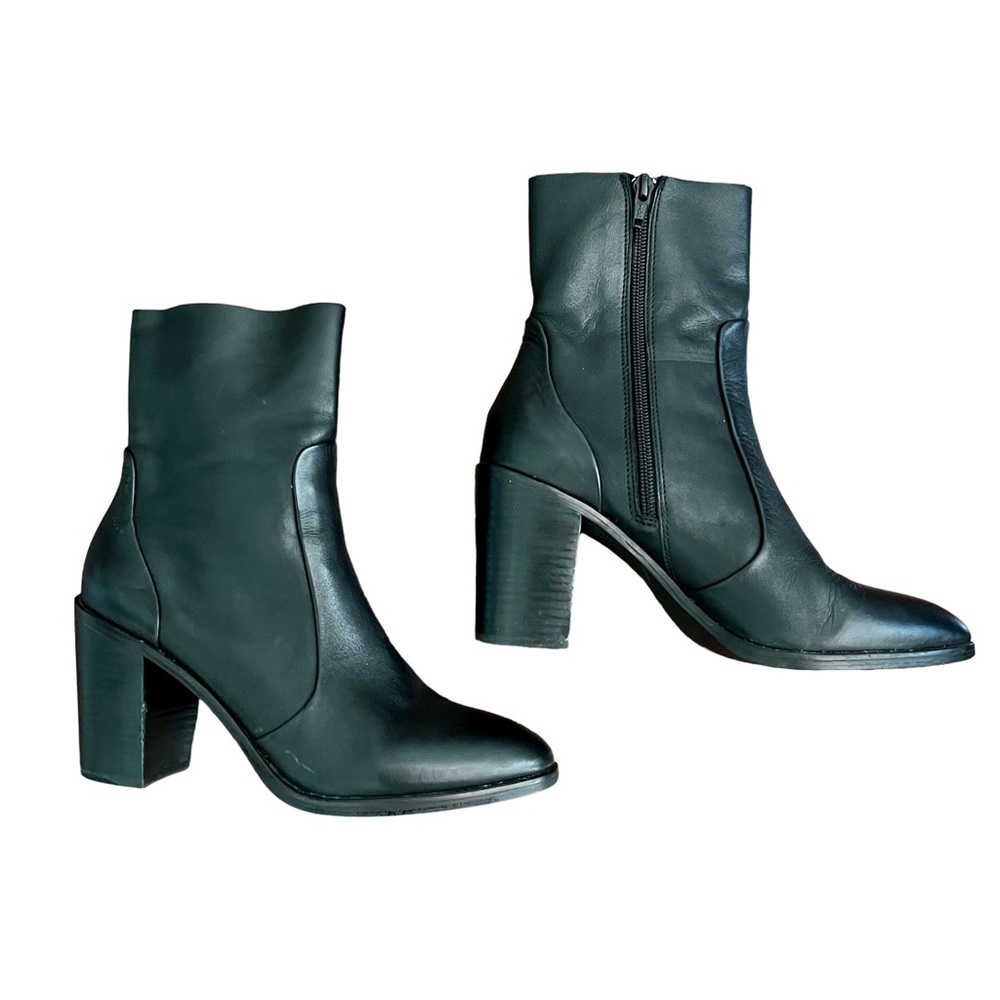 Carlos Santana Leather Ankle Boots, 7.5